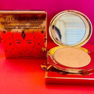 Charlotte Tilbury Gold Highlighter Makeup